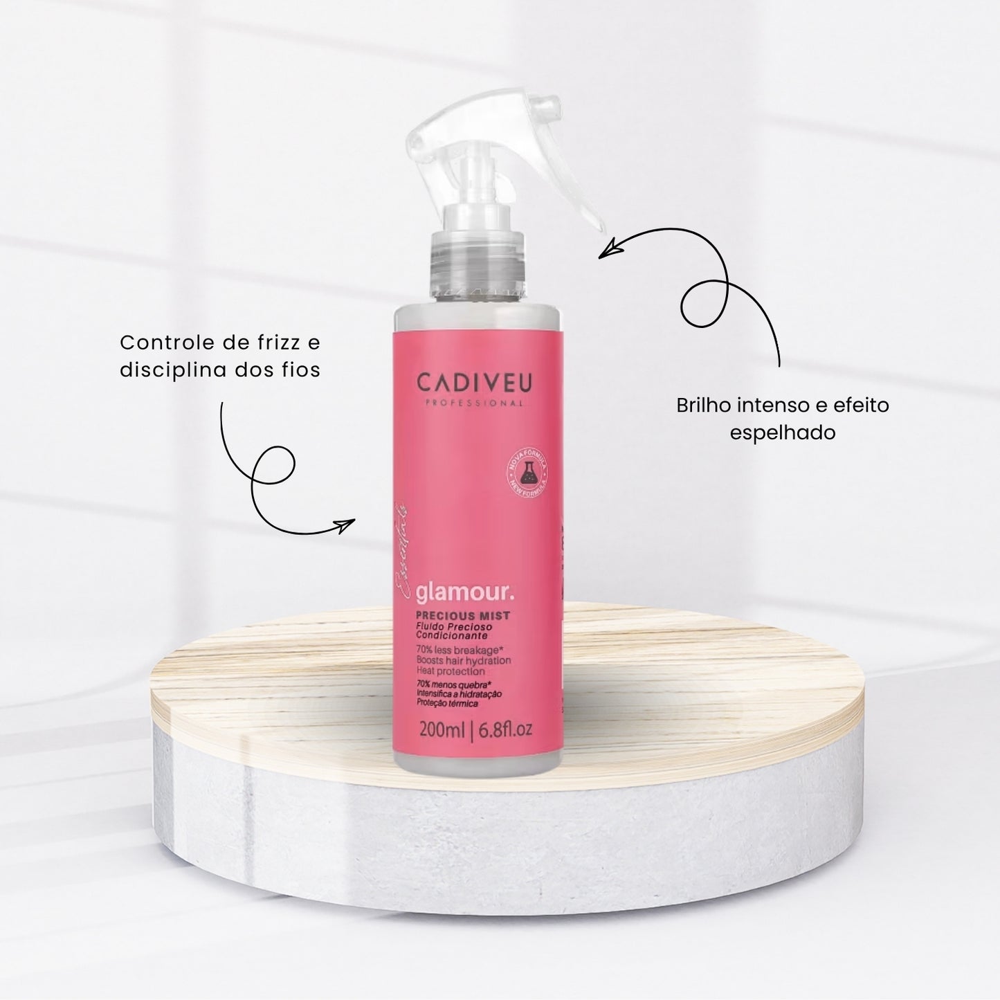 Kit Cadiveu Profissonal Glamour 2 Fluído Precioso 200 ml