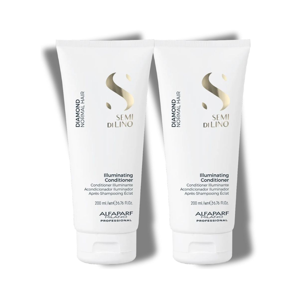 Kit Alfaparf Semi Di Lino Diamond 2 Condicionador 200 ml