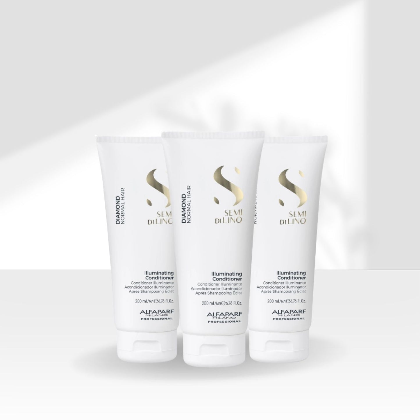 Kit Alfaparf Semi Di Lino Diamond 3 Condicionador 200 ml