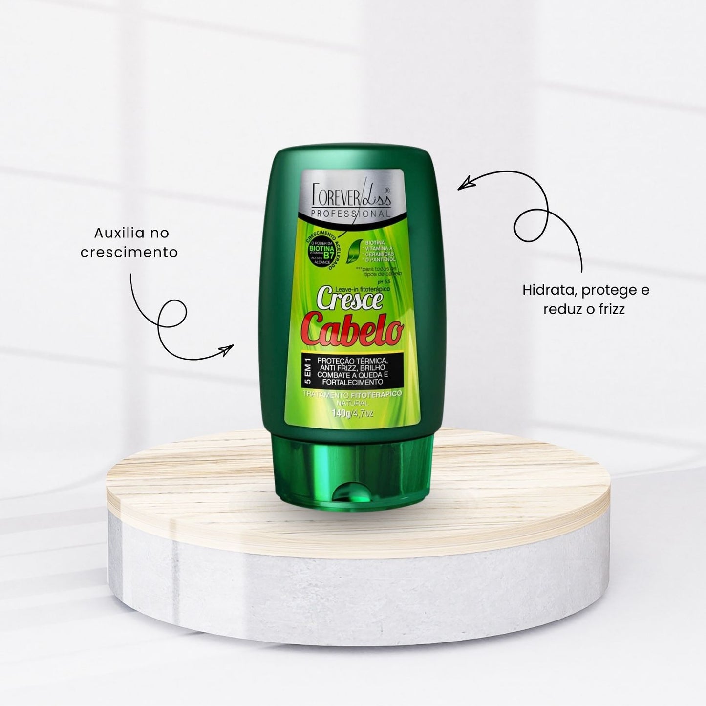 Leave-in Forever Liss Cresce Cabelo 140 g
