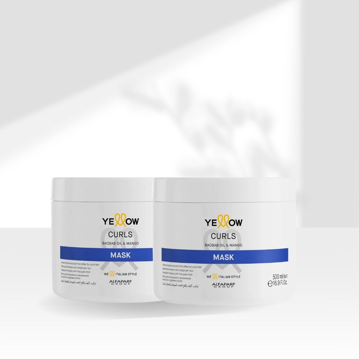 Kit Alfaparf Grouf Yellow Curls 2 Máscara 500 g