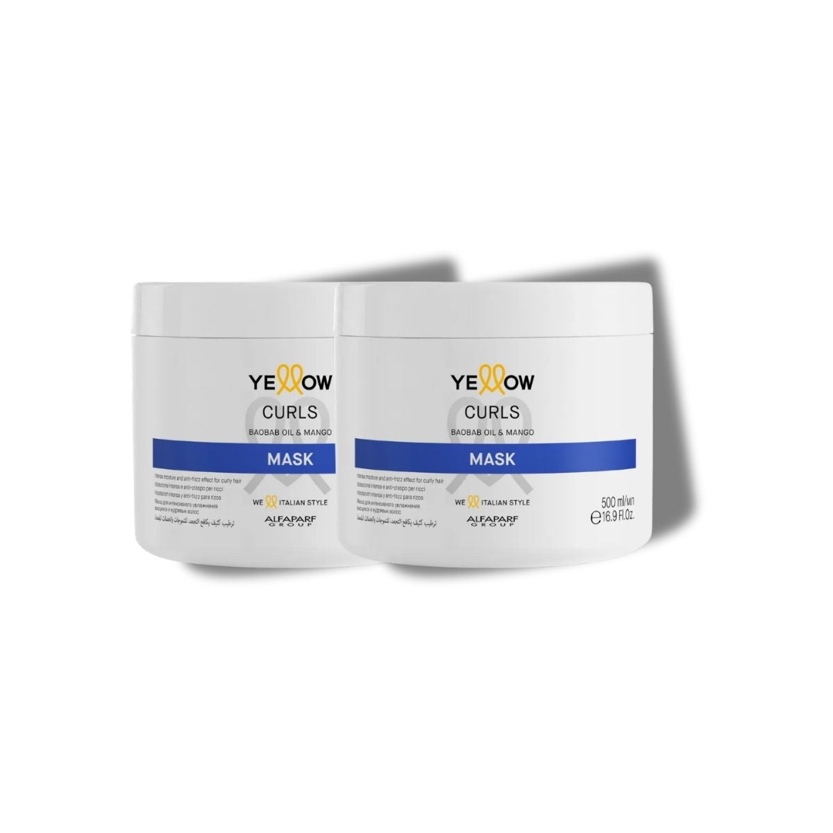 Kit Alfaparf Grouf Yellow Curls 2 Máscara 500 g