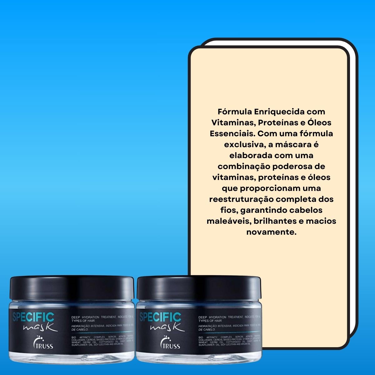 Kit Truss Specific 2 Máscara Capilar 180 g