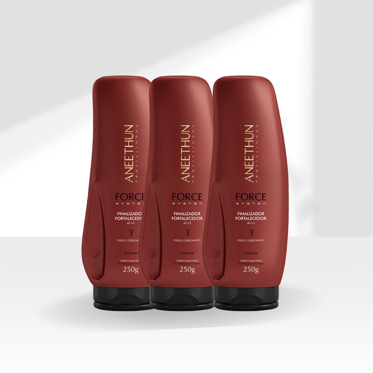 Kit Aneethun Force 3 Finalizador Fortalecedor 250 g