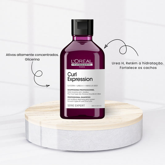 Shampoo Antirresíduo Loreal Curl Expression 300 ml