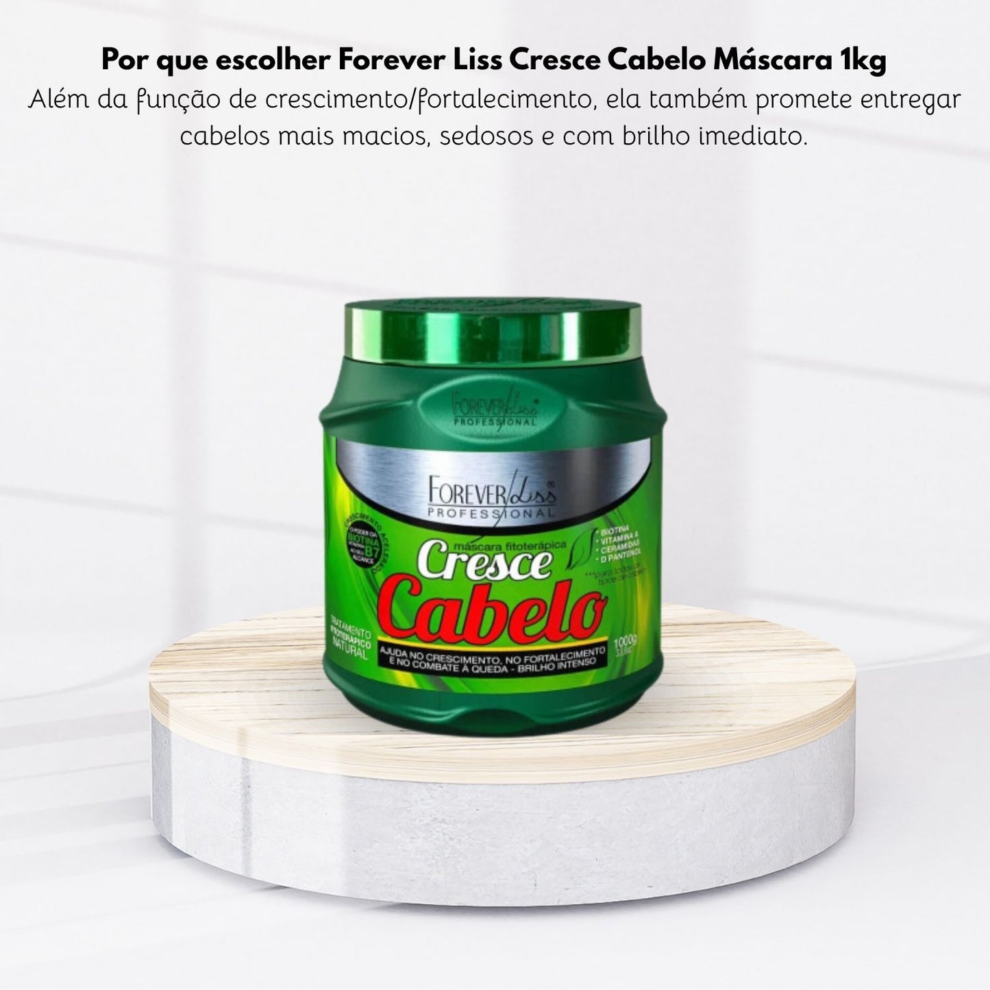 Máscara Forever Liss Cresce Cabelo 1 Kg