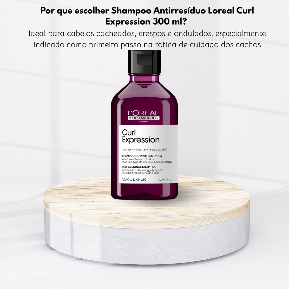 Shampoo Antirresíduo Loreal Curl Expression 300 ml