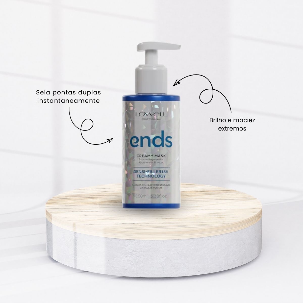 Máscara Lowell Ends Booster Creamy 100 ml