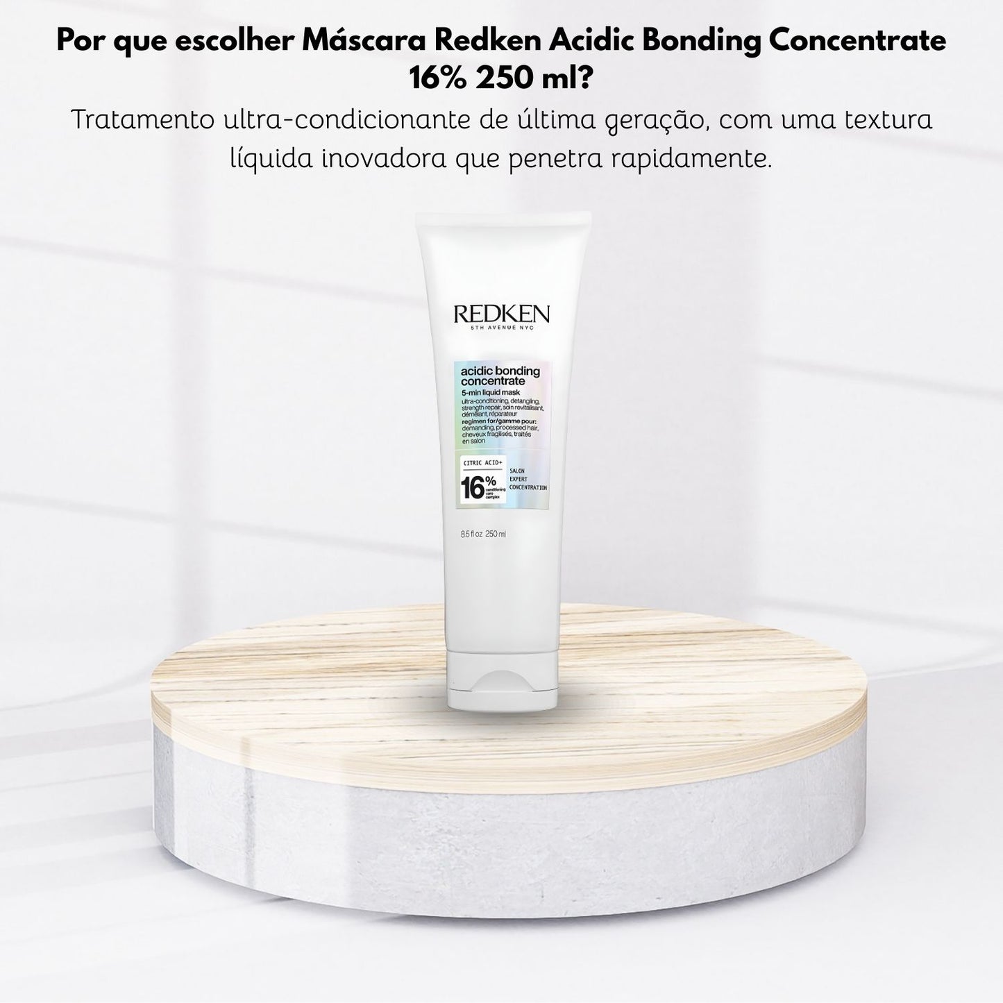 Máscara Redken Acidic Bonding Concentrate 16% 250 ml
