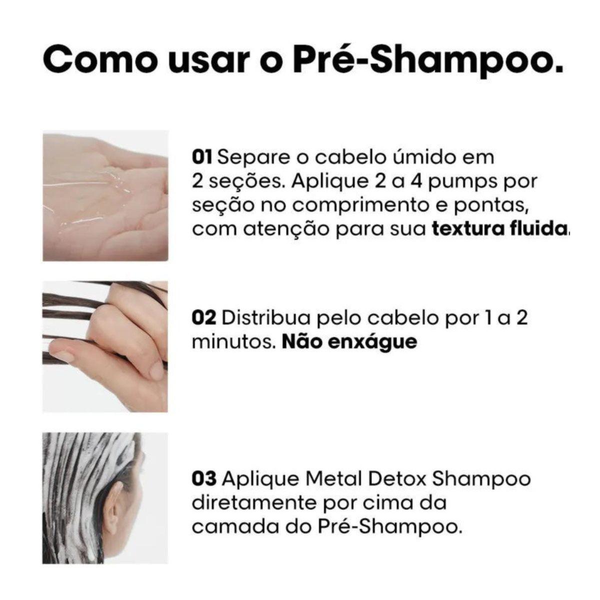Pré Shampoo Loreal Metal Detox 250 ml