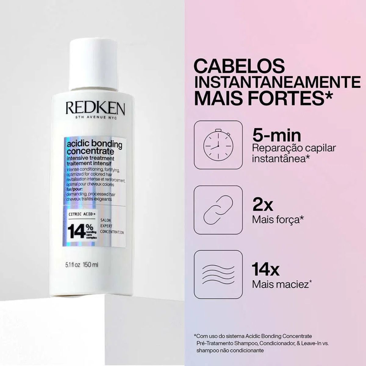 Pré Shampoo Redken Acidic Bonding Concentrate 150 ml