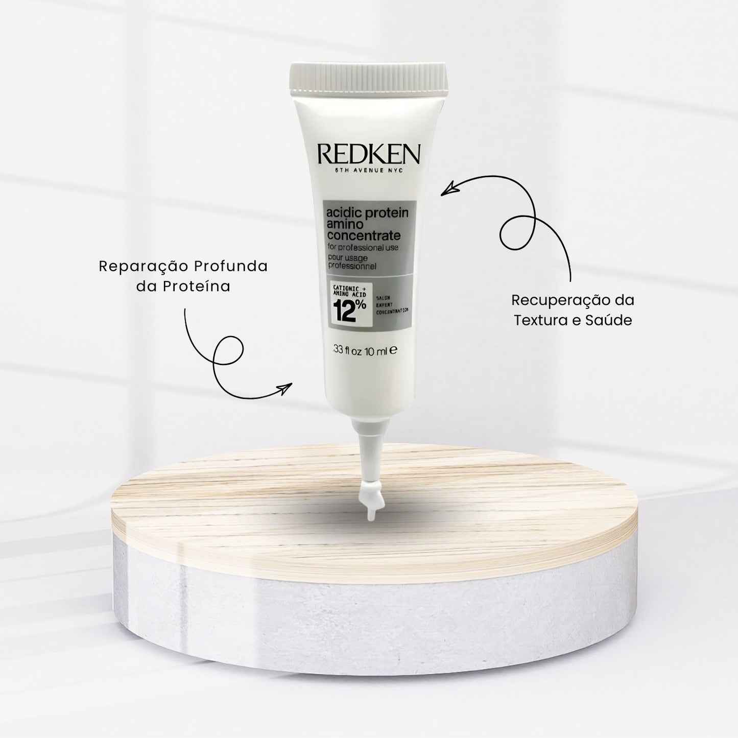 Kit Redken Acidic Protein 12% 10 Amino Concentrate 10 ml