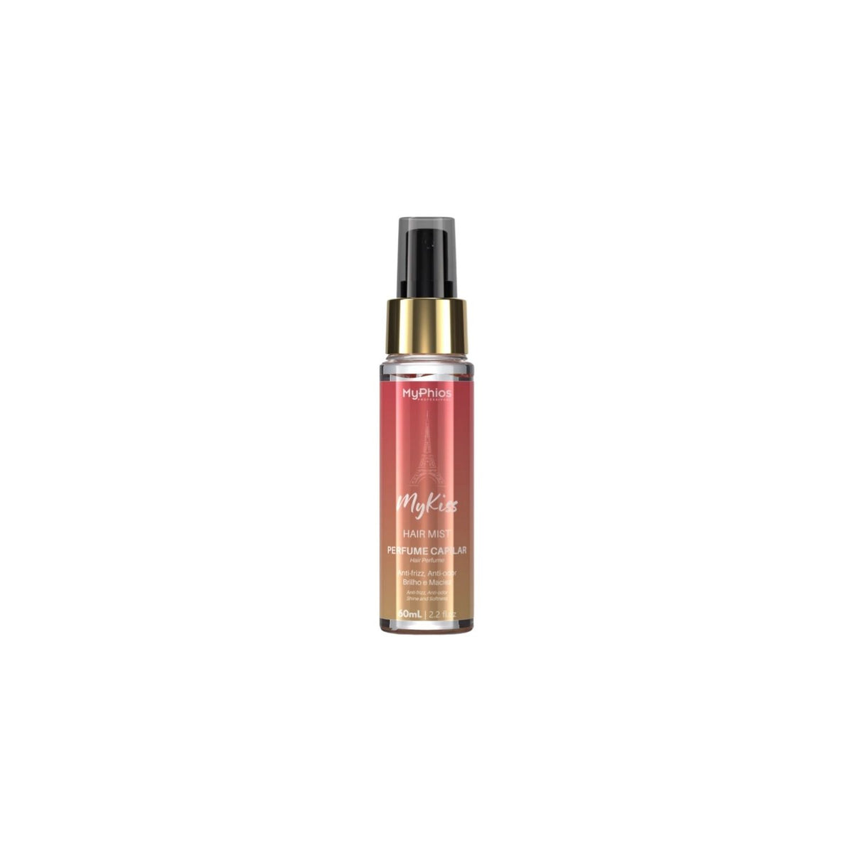 Perfume de Cabelo MyPhios Fragrância My Kiss Hair Mist 60 ml