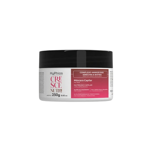 Máscara MyPhios Cresce Nutri Máscara de Nutrição e Crescimento Capilar 250 g