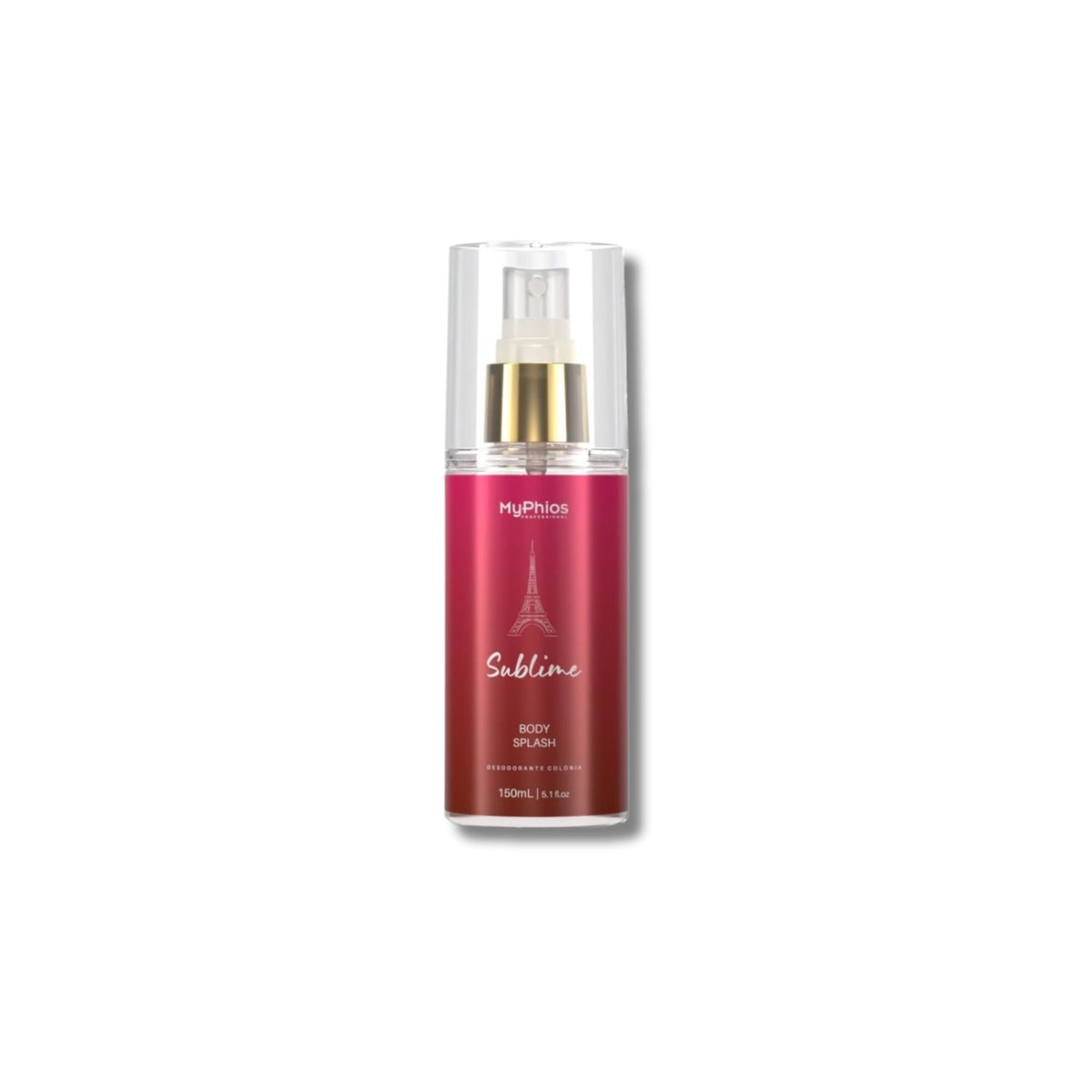 Body Splash MyPhios Sublime Fragrância Leve e Refrescante 150 ml