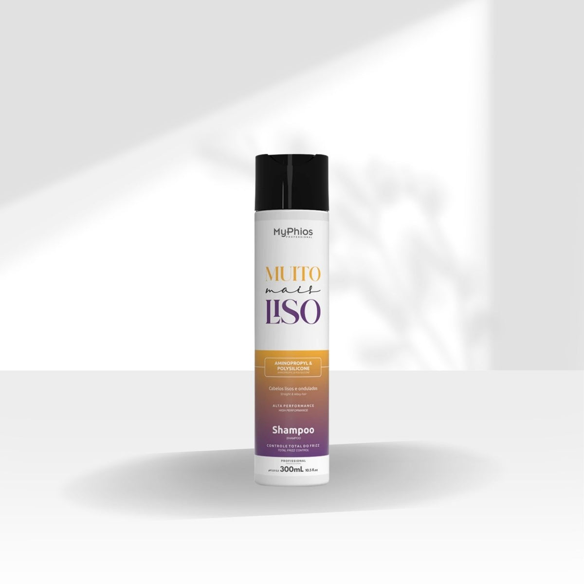 Shampoo MyPhios Muito Mais Liso Redução de Frizz 300 ml