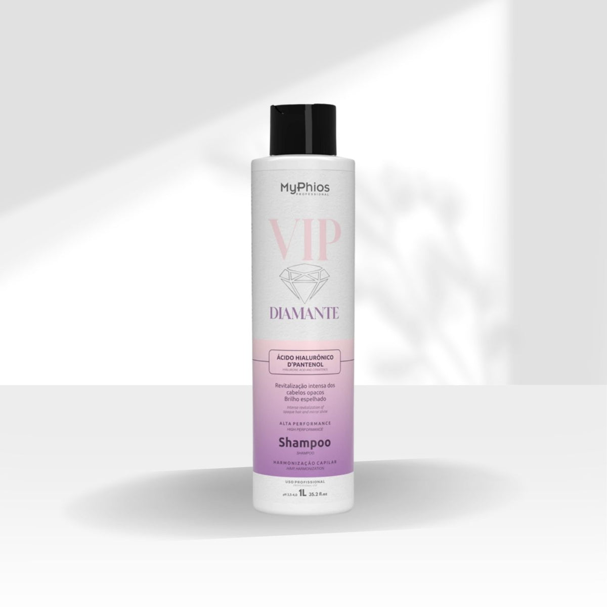 Shampoo MyPhios VIP Diamante Brilho e Maciez 1 Litro