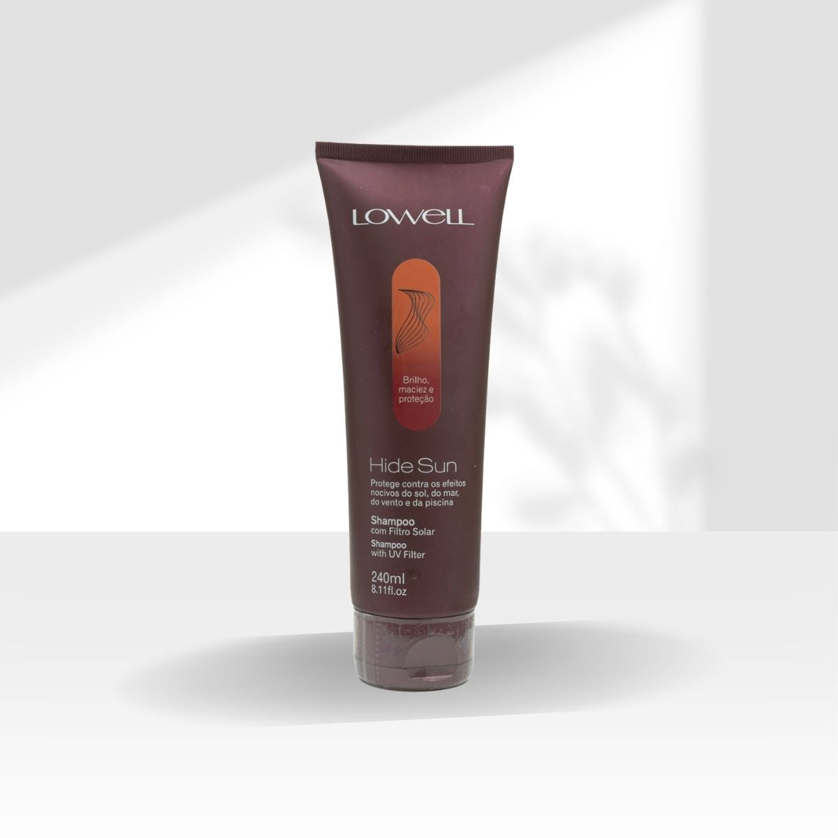 Shampoo Lowell Hide Sun Com Filtro Solar 240 ml