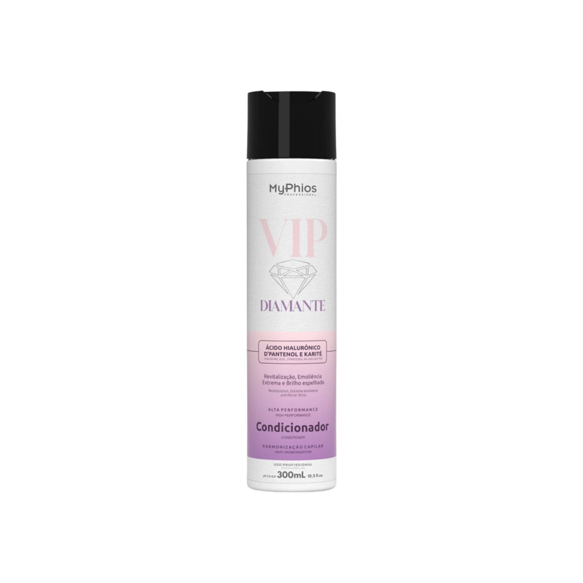Condicionador MyPhios VIP Diamante Hidratação Brilho Intenso 300 ml