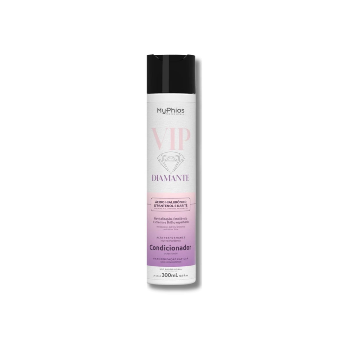 Condicionador MyPhios VIP Diamante Hidratação Brilho Intenso 300 ml