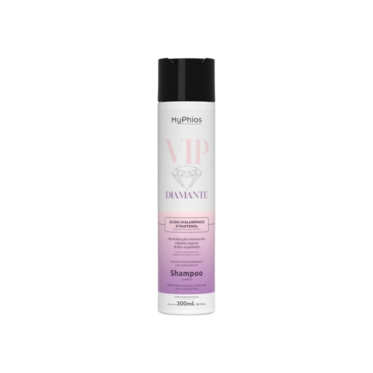 Shampoo MyPhios VIP Diamante Brilho e Maciez 300 ml