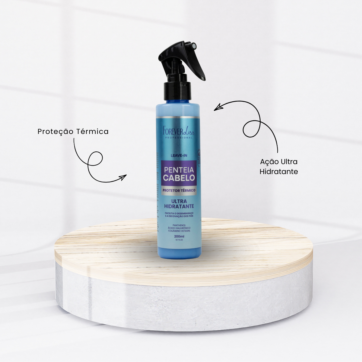 Leave-in Forever Liss Penteia Cabelo 200 ml