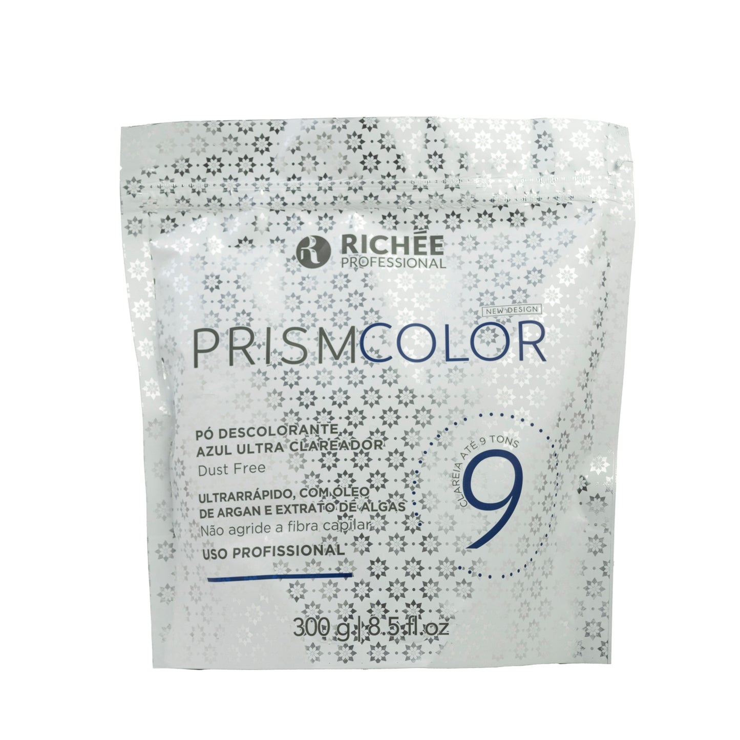 Pó Descolorante Richée Prismcolor 9 tons Azul ultra 300 ml