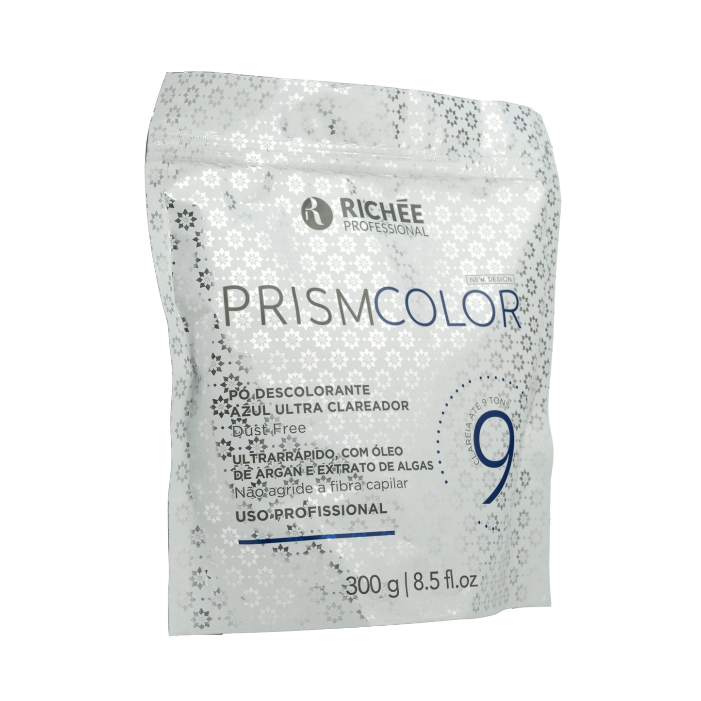 Pó Descolorante Richée Prismcolor 9 tons Azul ultra 300 ml