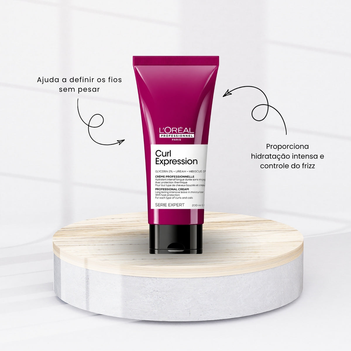Leave-in Loreal Curl Expression Cream 200 ml