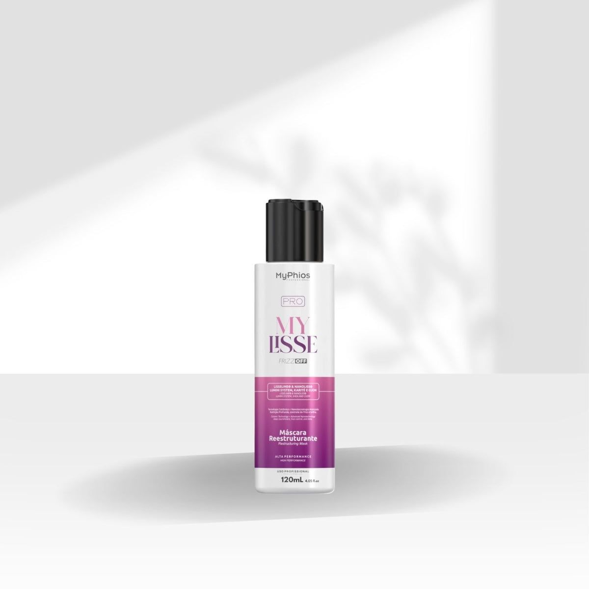 Máscara MyPhios Pro My Lisse Frizz Off Reestruturante Reducao Frizz 120 ml