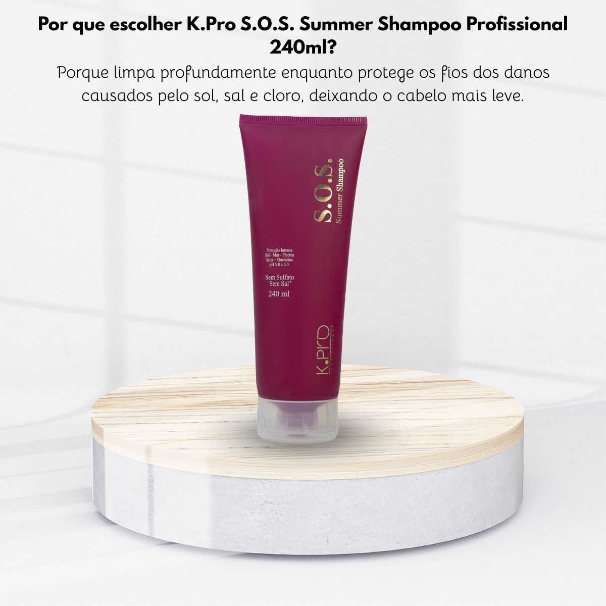 Shampoo K.Pro S.O.S Summer 240 ml