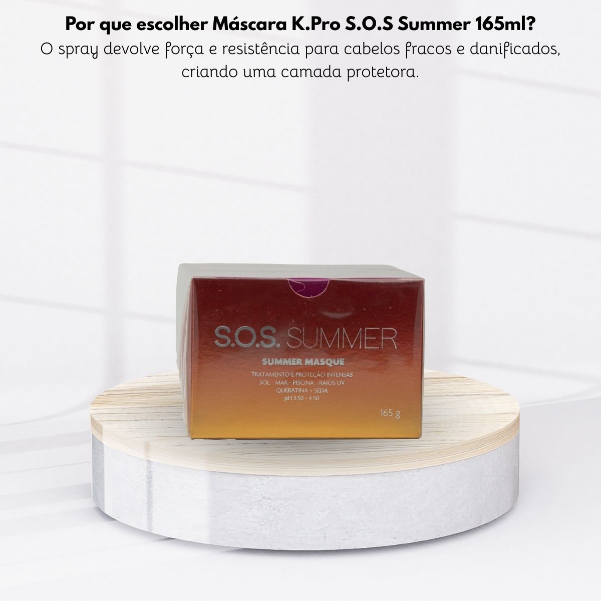 Máscara K.Pro S.O.S Summer 165 ml