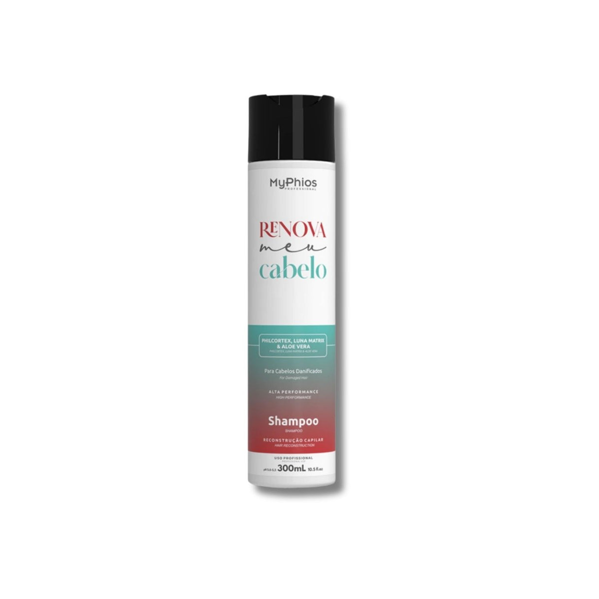 Shampoo MyPhios Renova Meu Cabelo Reconstrução e Shampoo Hidratante 300 g