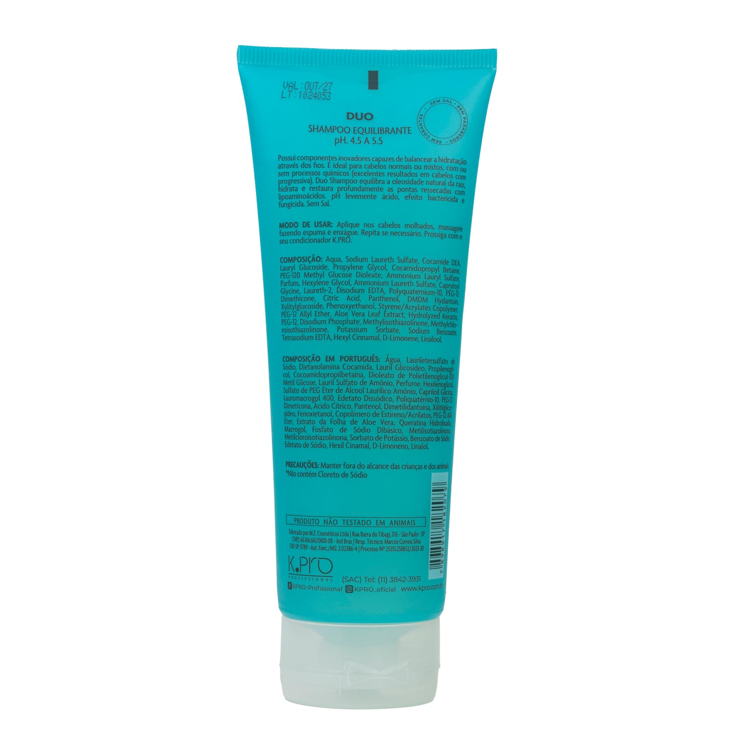 Shampoo K.Pro Duo Equilibrante 240 ml