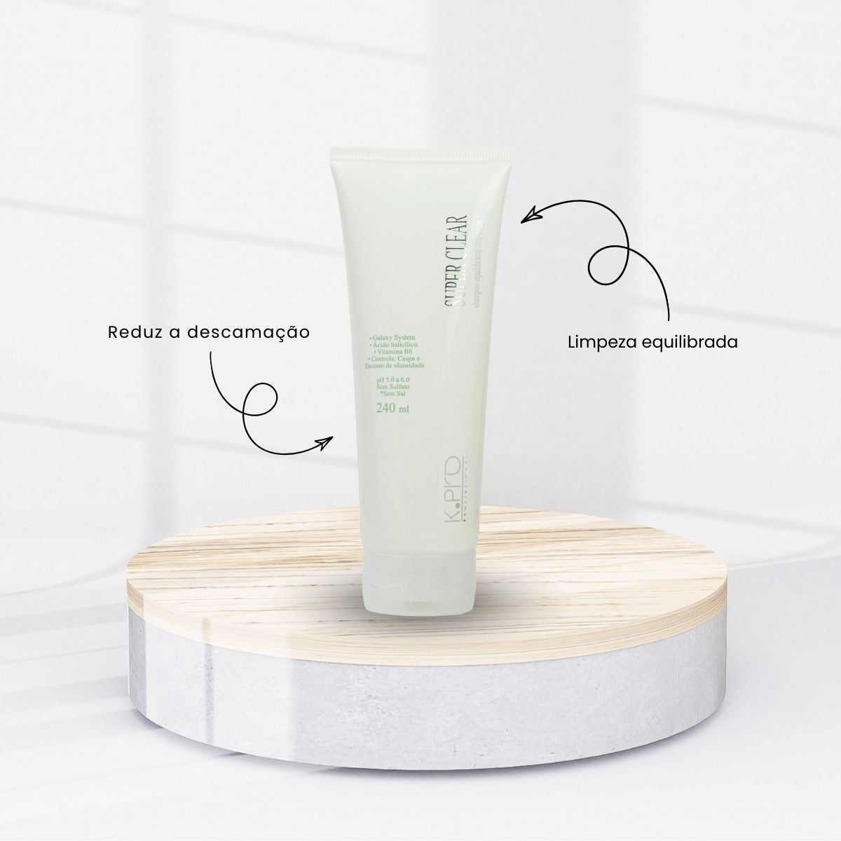 Shampoo K.Pro Super Clear Shampoo Anticaspa 240 ml