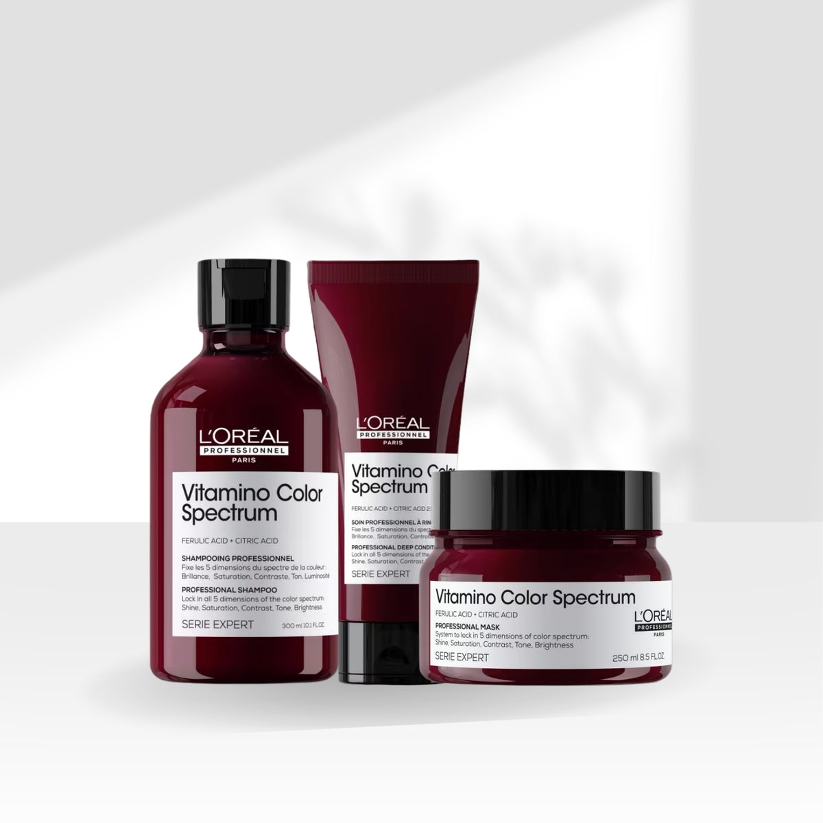 Kit Loreal Vitamino Color Spectrum Shampoo, Condicionador e Máscara