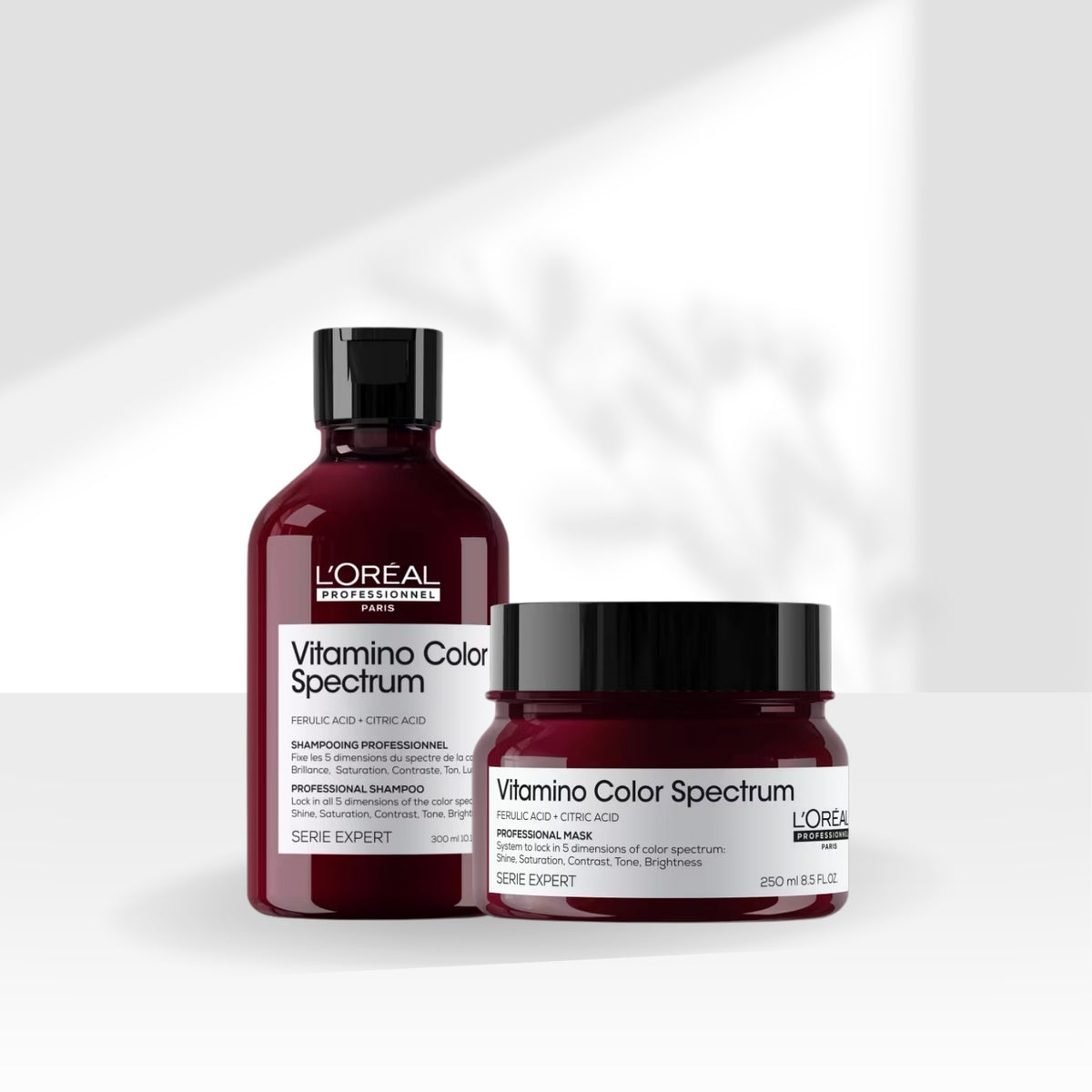 Kit Loreal Vitamino Color Spectrum Shampoo e Máscara