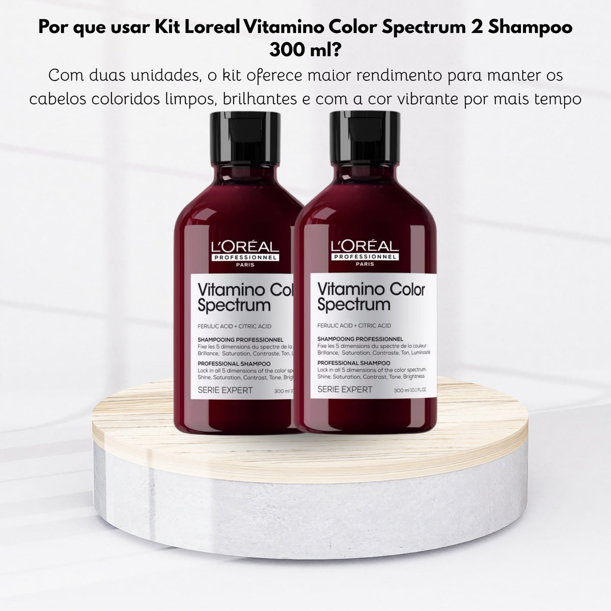 Kit Loreal Vitamino Color Spectrum 2 Shampoo 300 ml
