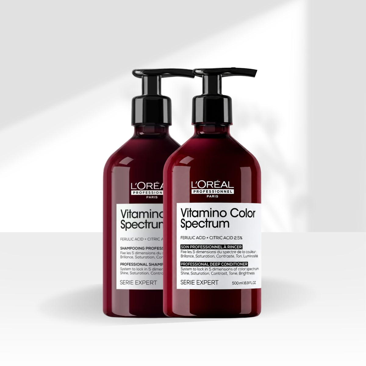Kit Loreal Vitamino Color Spectrum Shampoo e Condicionador 500 ml