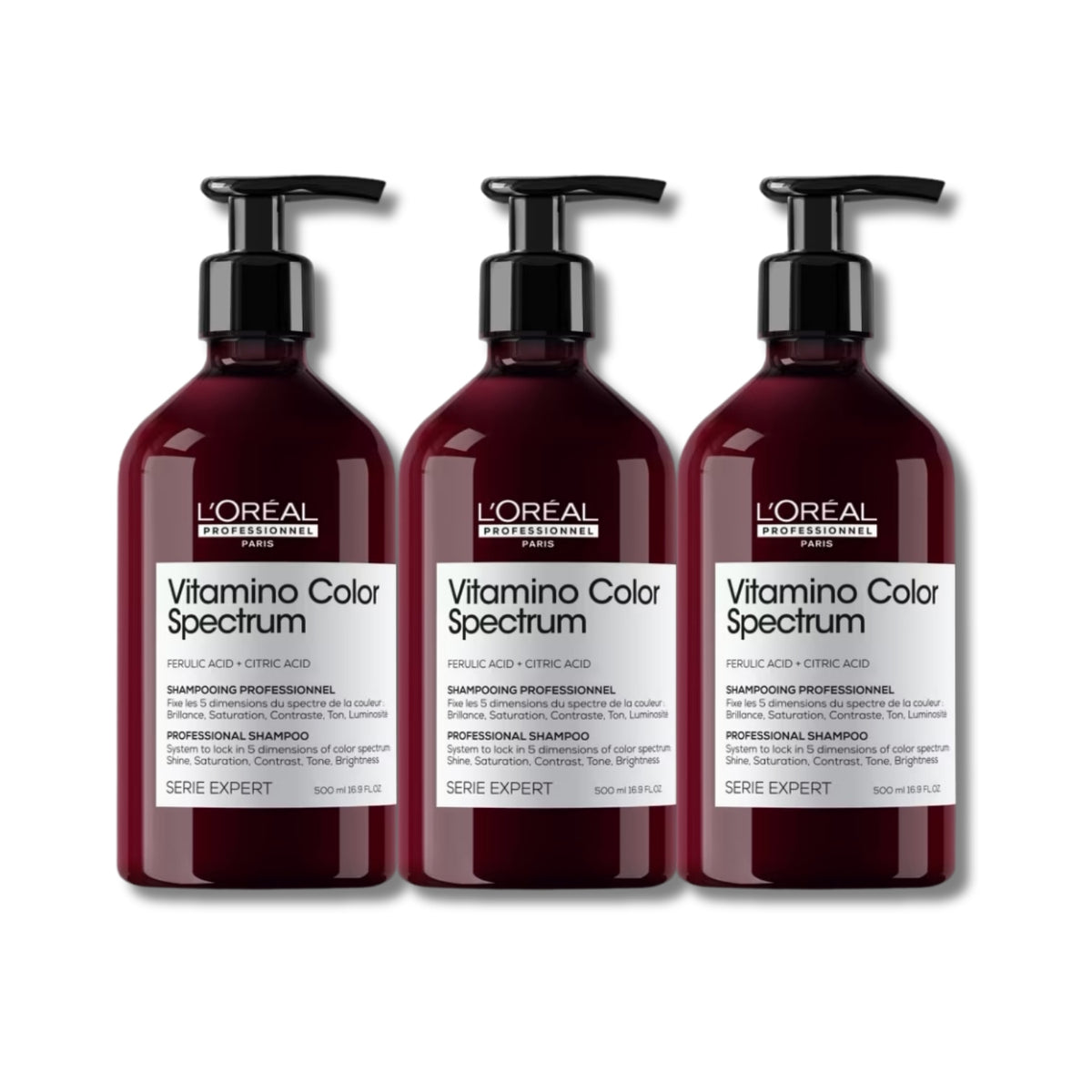 Kit Loreal Vitamino Color Spectrum 3 Shampoo 500 ml