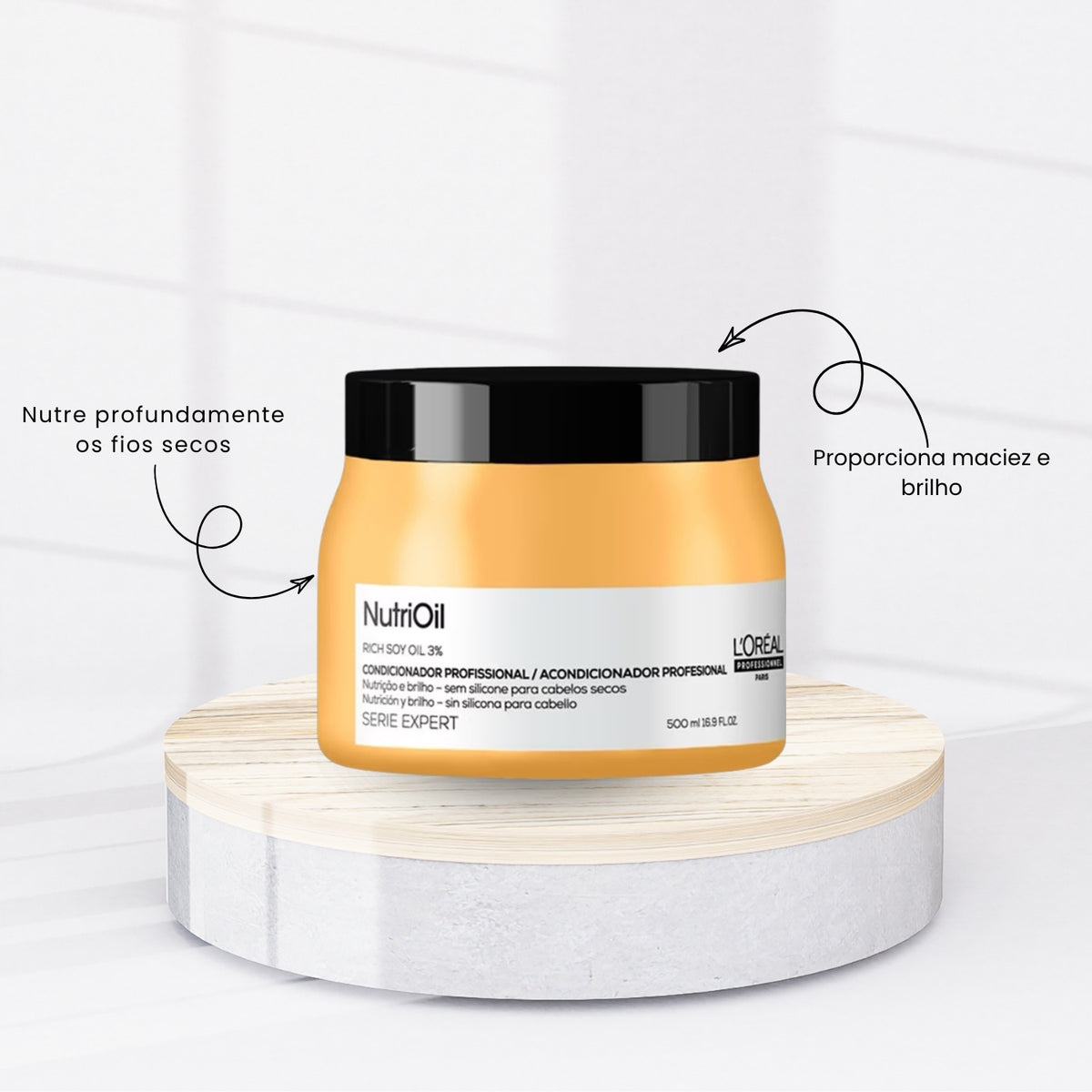 Kit Loreal Cronograma Capilar Máscaras 500 g