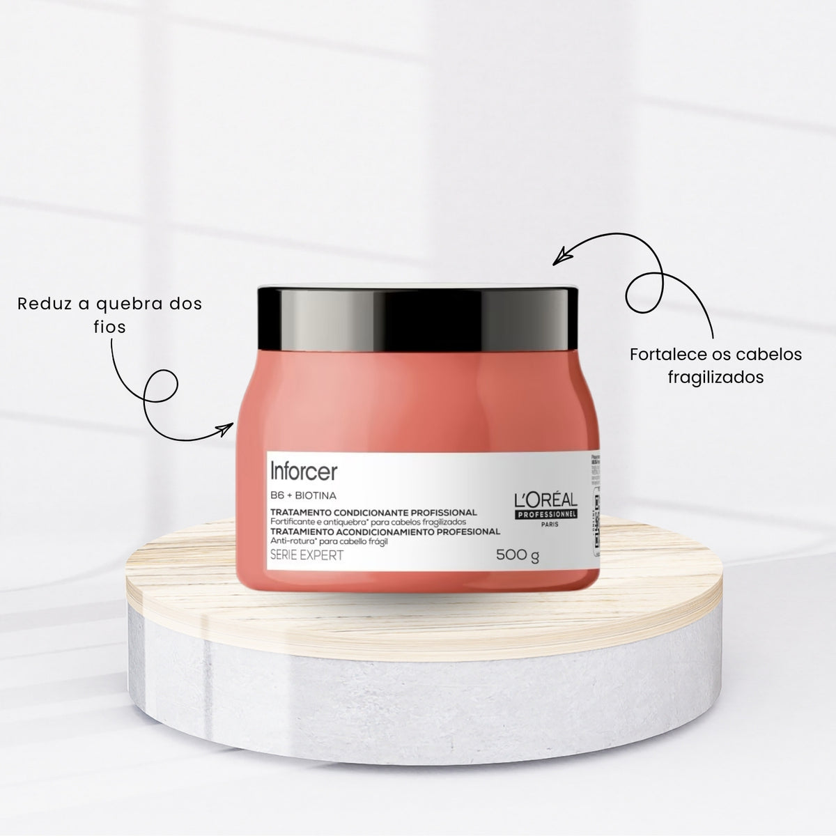Kit Loreal Cronograma Capilar Máscaras 500 g