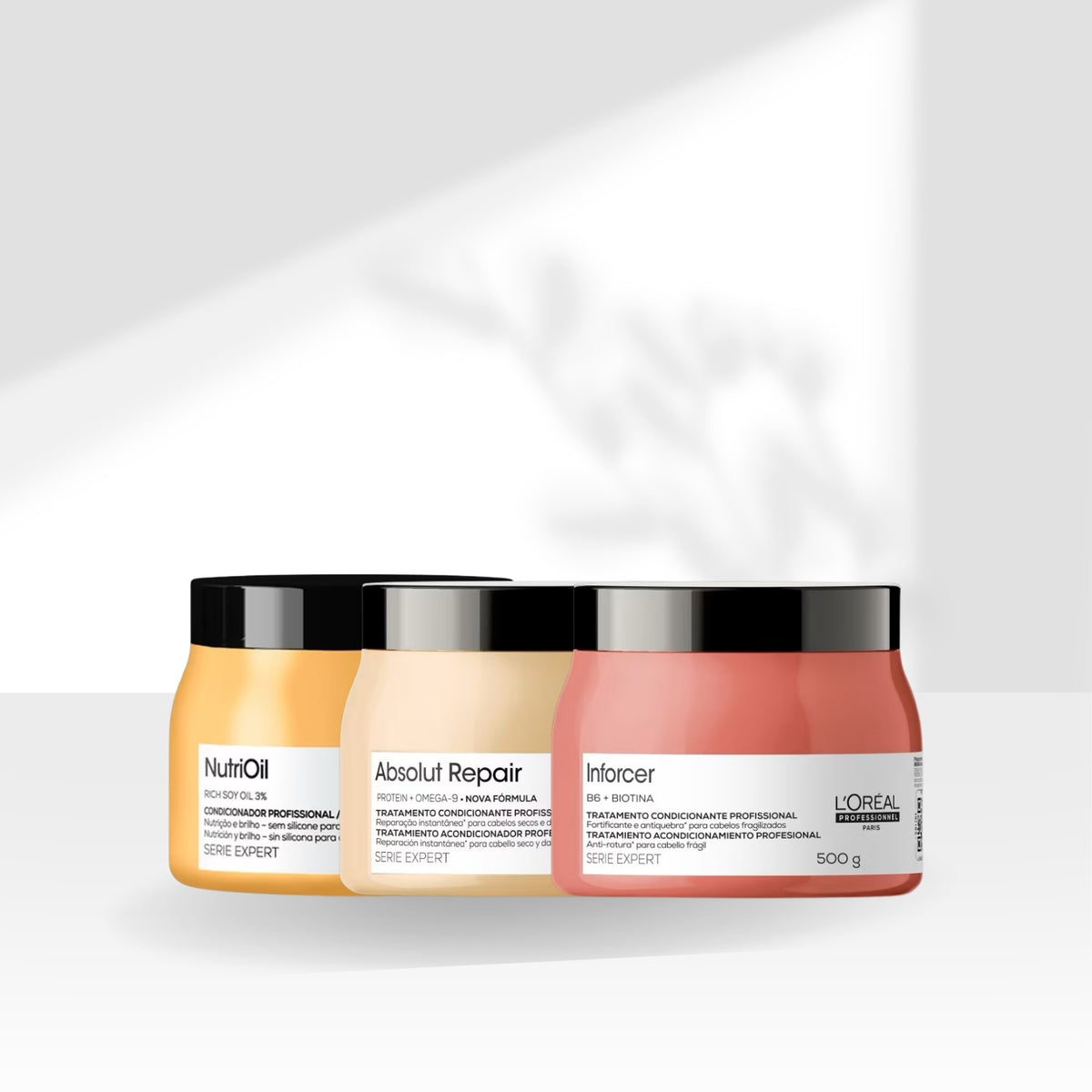 Kit Loreal Cronograma Capilar Máscaras 500 g