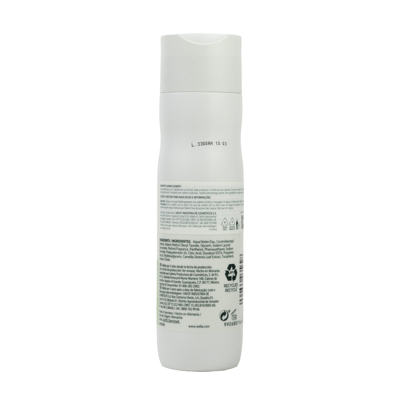 Shampoo Wella Elements Calming 250 ml
