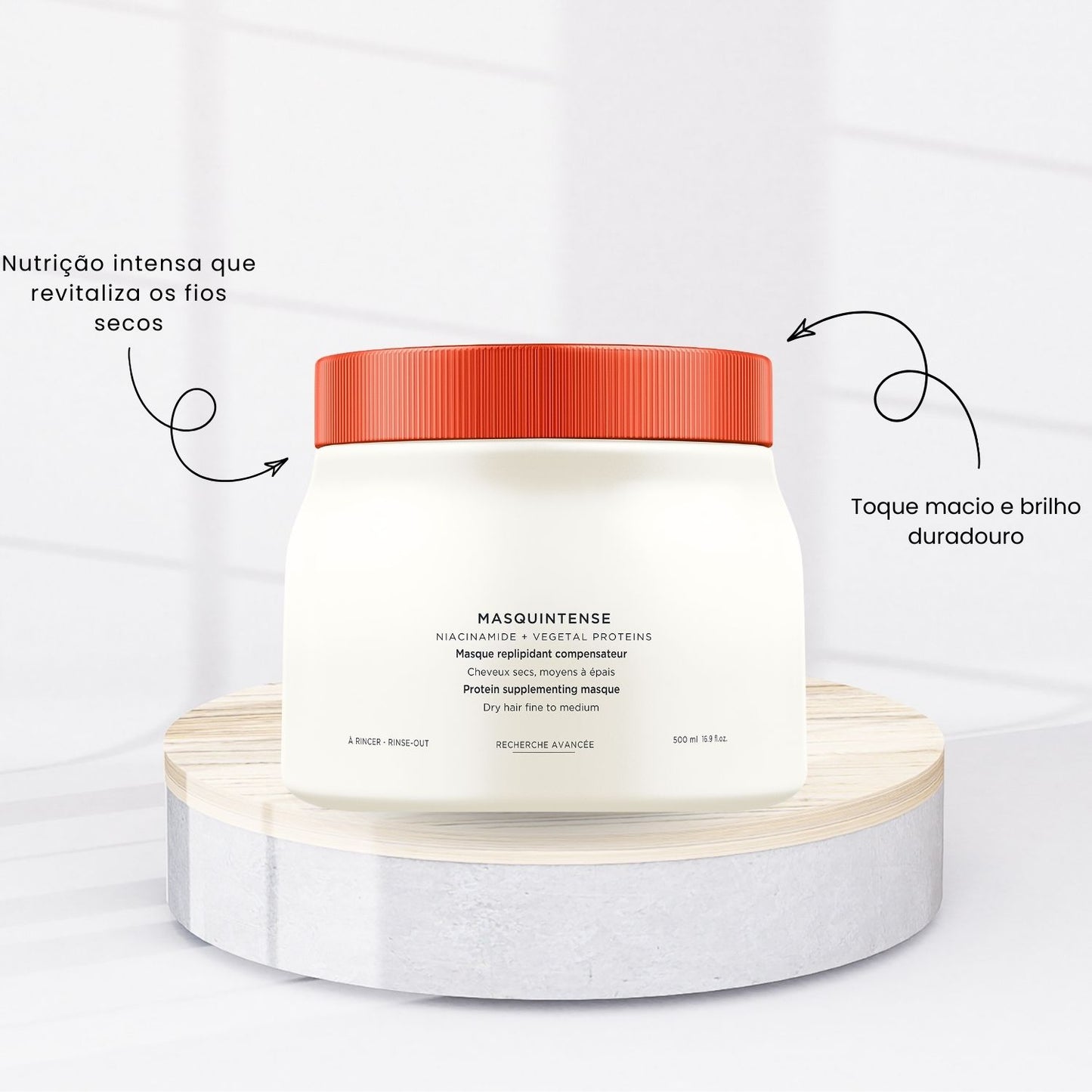 Máscara Kérastase Nutritive Masquintense Máscara de Nutrição 500 ml