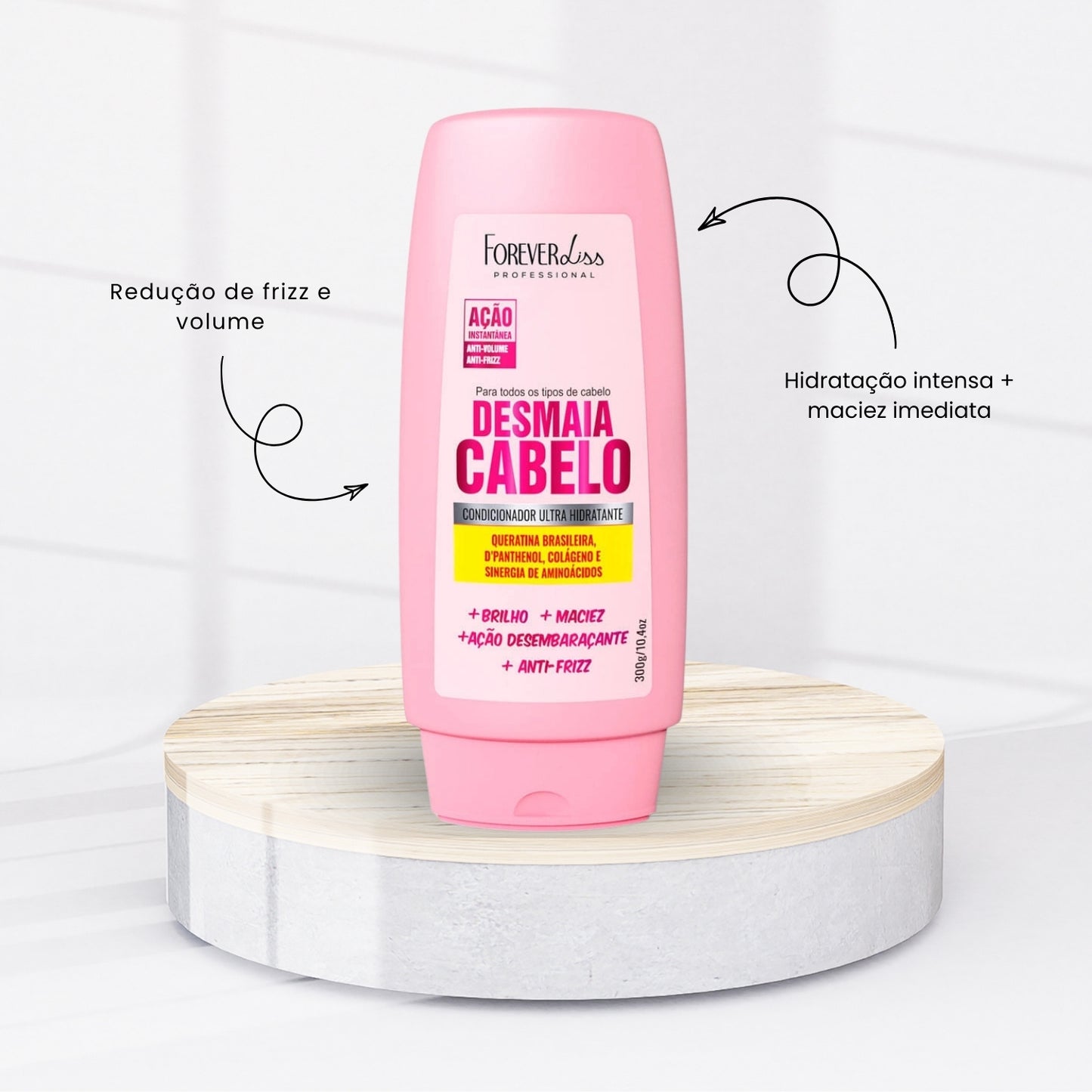 Condicionador Forever Liss Desmaia Cabelo 300 g
