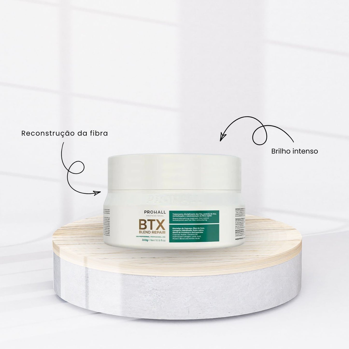 Botox Capilar Capilar Prohall Cosmetic Btx Blend Repair 300 g