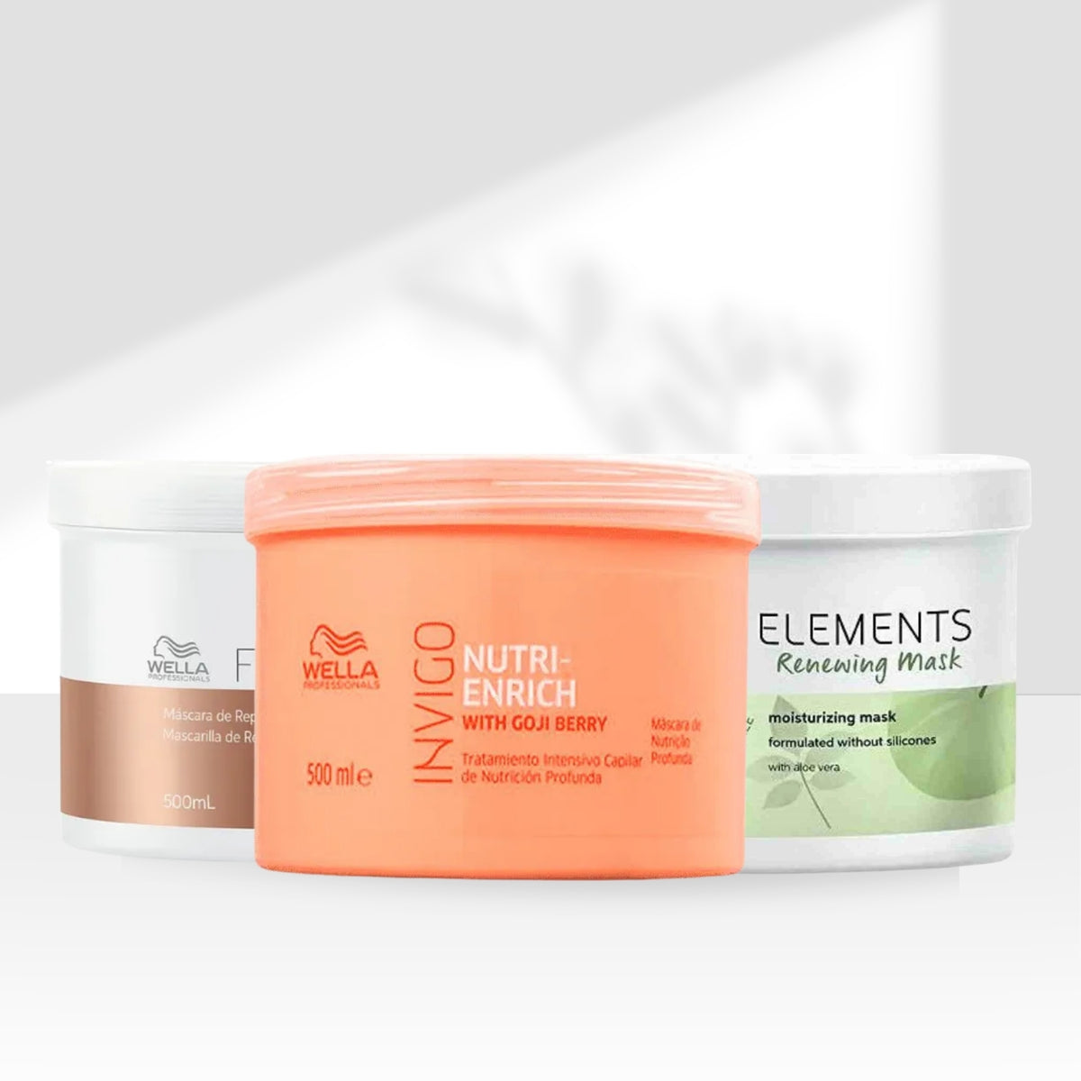 Kit Wella Expert Cronograma Capilar Máscaras 500 ml