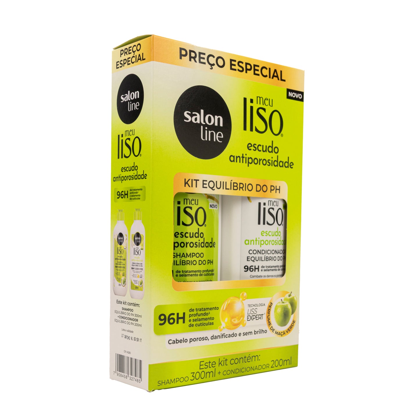 Kit Salon Line Meu Liso Equilíbrio Shampoo e Condicionador