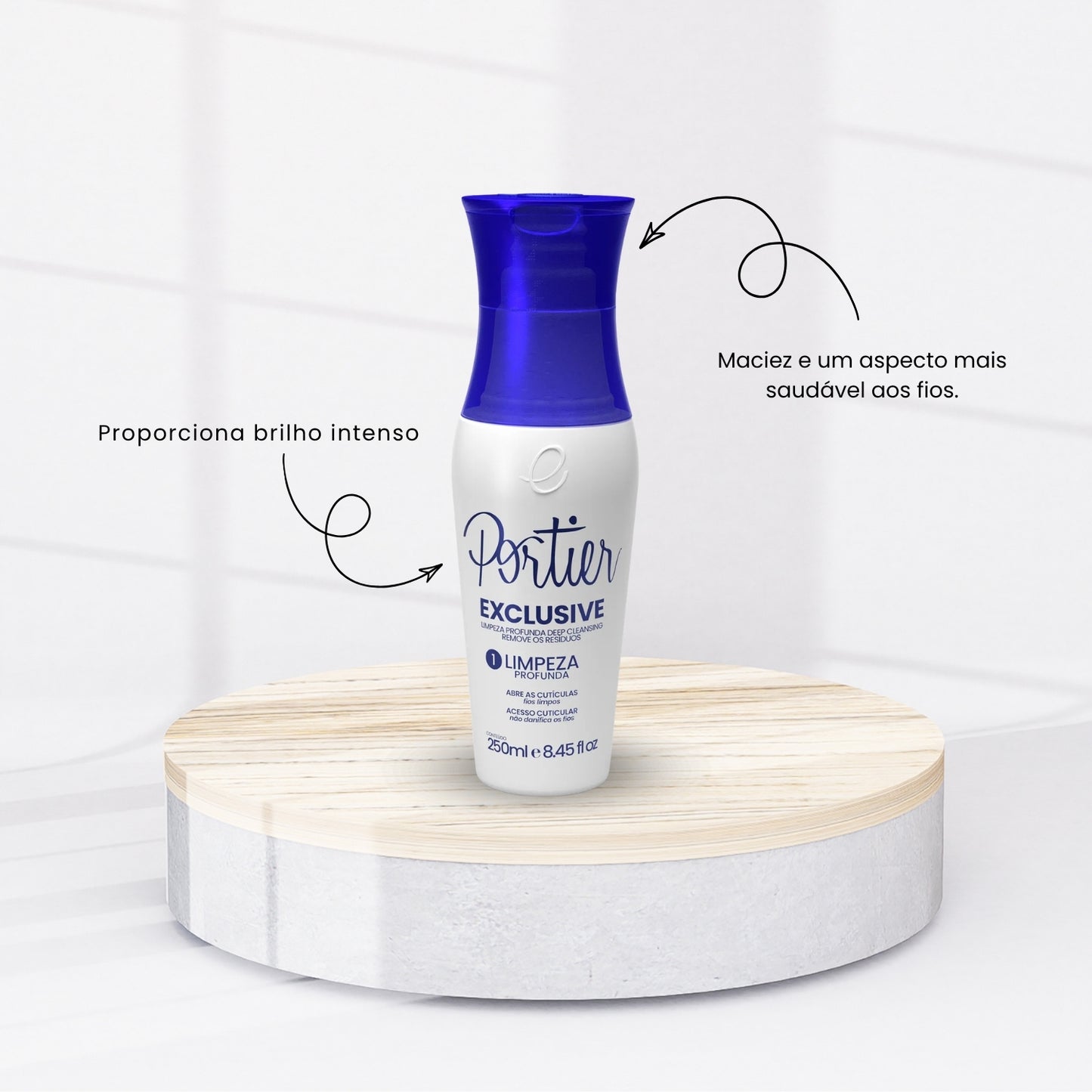 Kit Portier Exclusive Progressiva (2x250ml) + Ciclos B-Tox Máscara Violet 250g